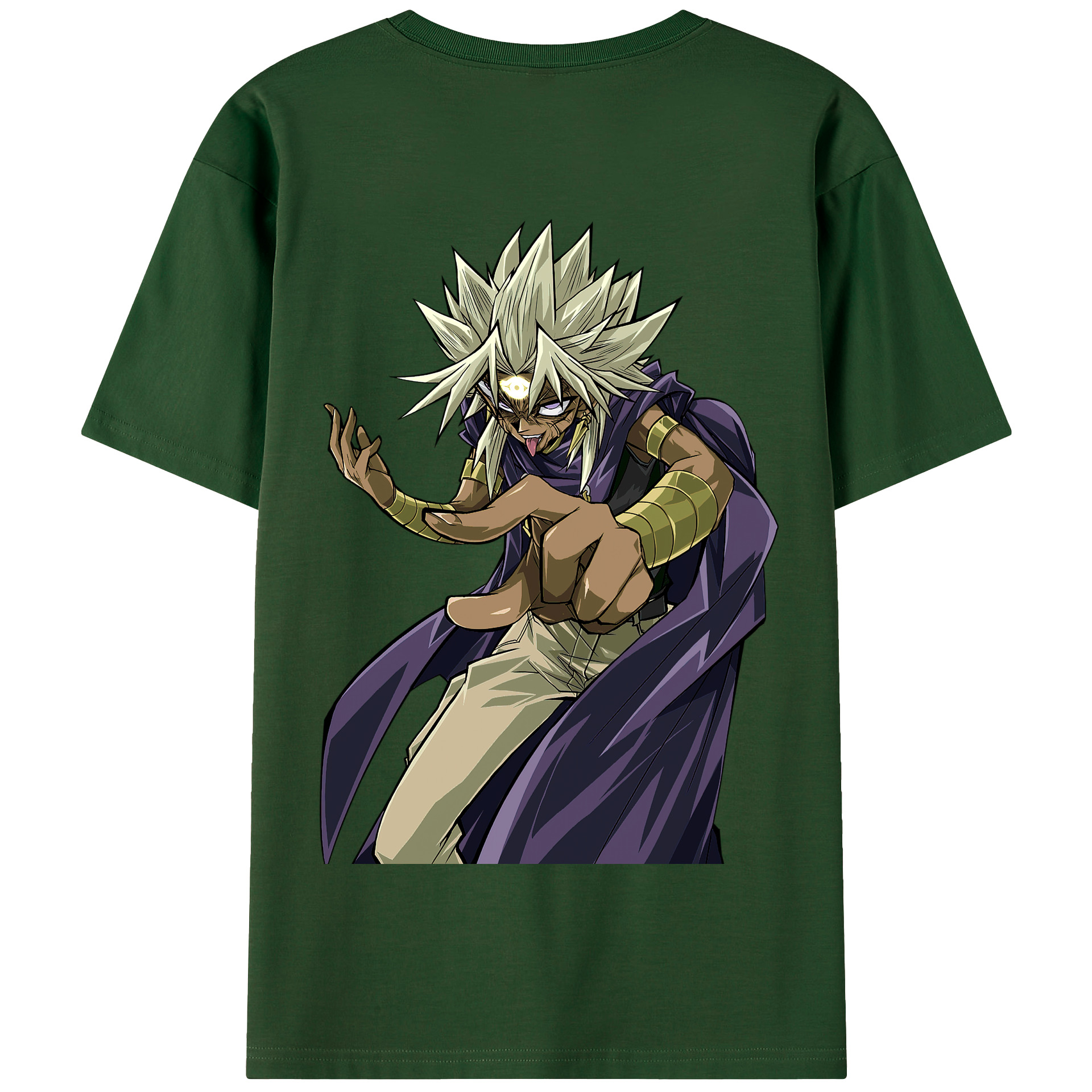 （画像用） 遊☆戯☆王 Yu-Gi-Oh! 綿100％半袖Tシャツ（背面プリント）
